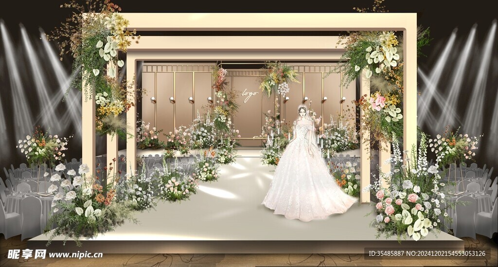 婚礼效果图