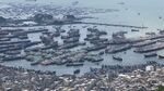 海边船