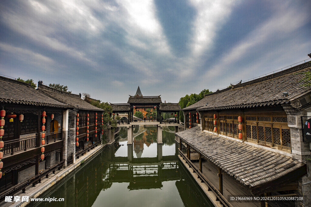 水上建筑风景