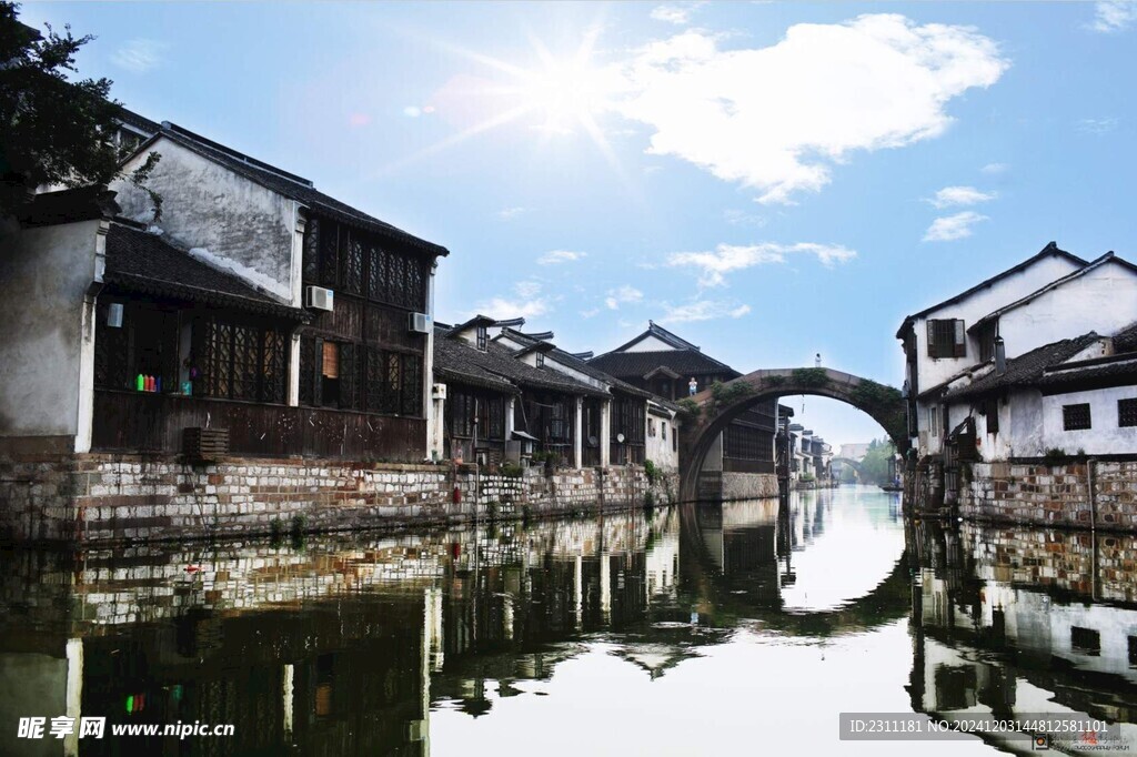 水乡江南古镇风景