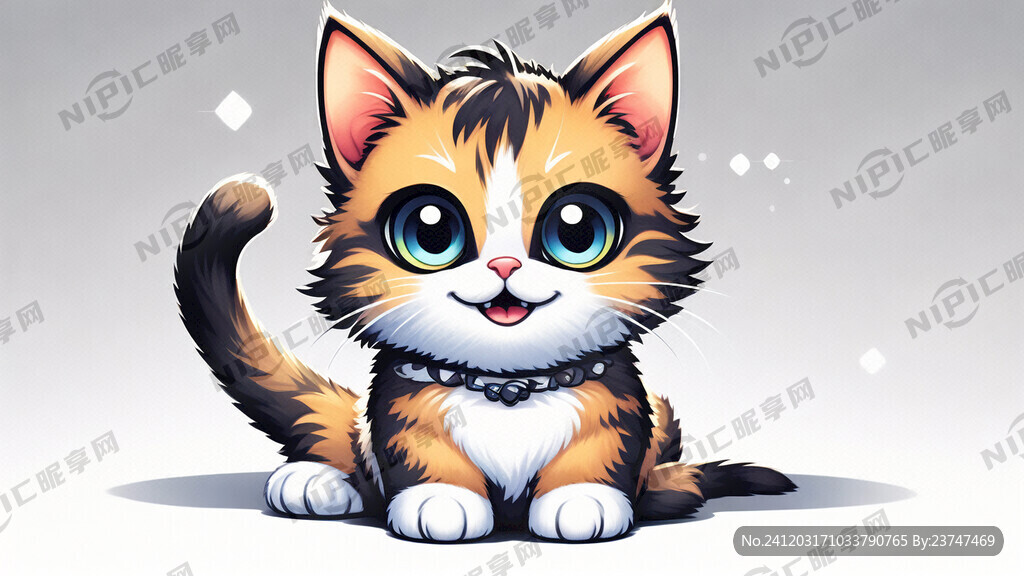 炫酷可爱的卡通猫