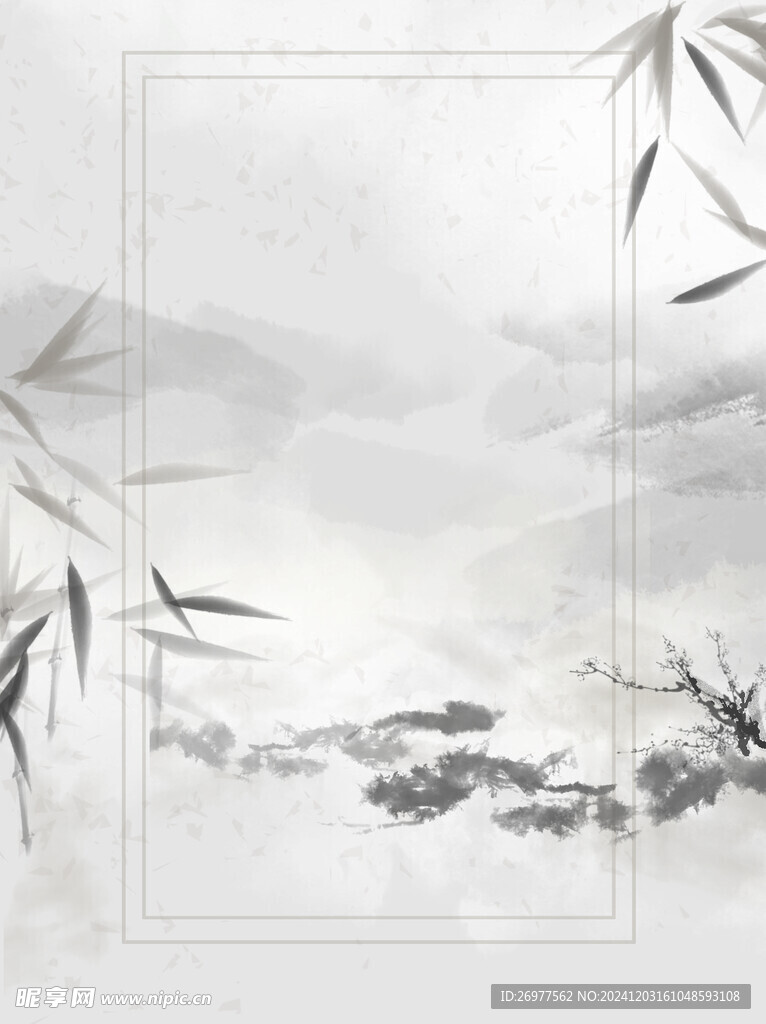  水墨背景