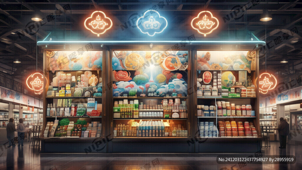 天府云海 超市招牌