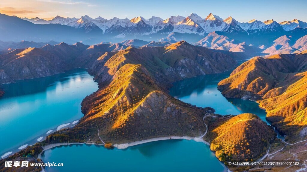 山脉峡谷