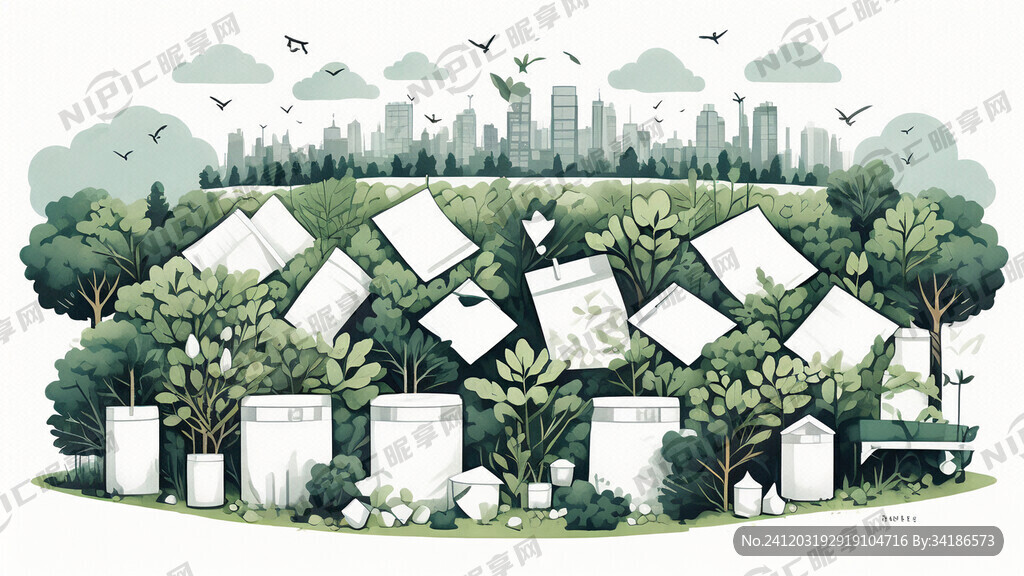 节省纸张 低碳环保节能