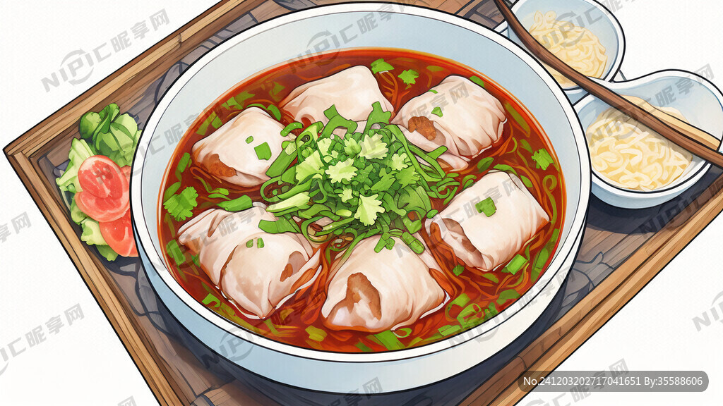 潮汕廋肉汤与广州肠粉搭配成套餐