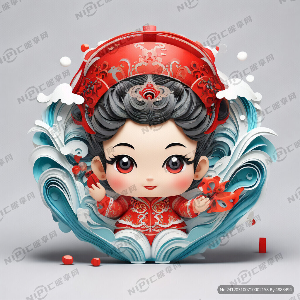 新年 祥和 纸袋