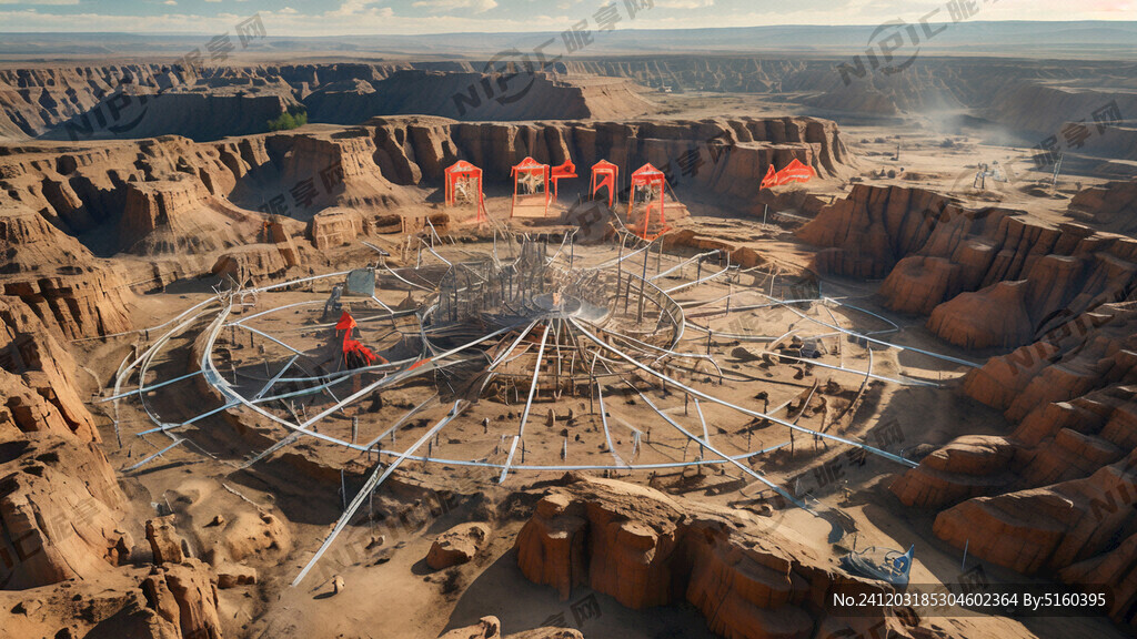 乌尔禾魔鬼城景区 摩天轮