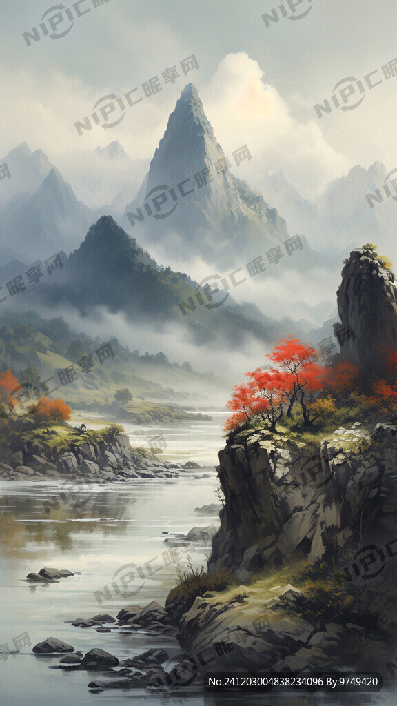 青青草原 雪山 田地青稞 山水