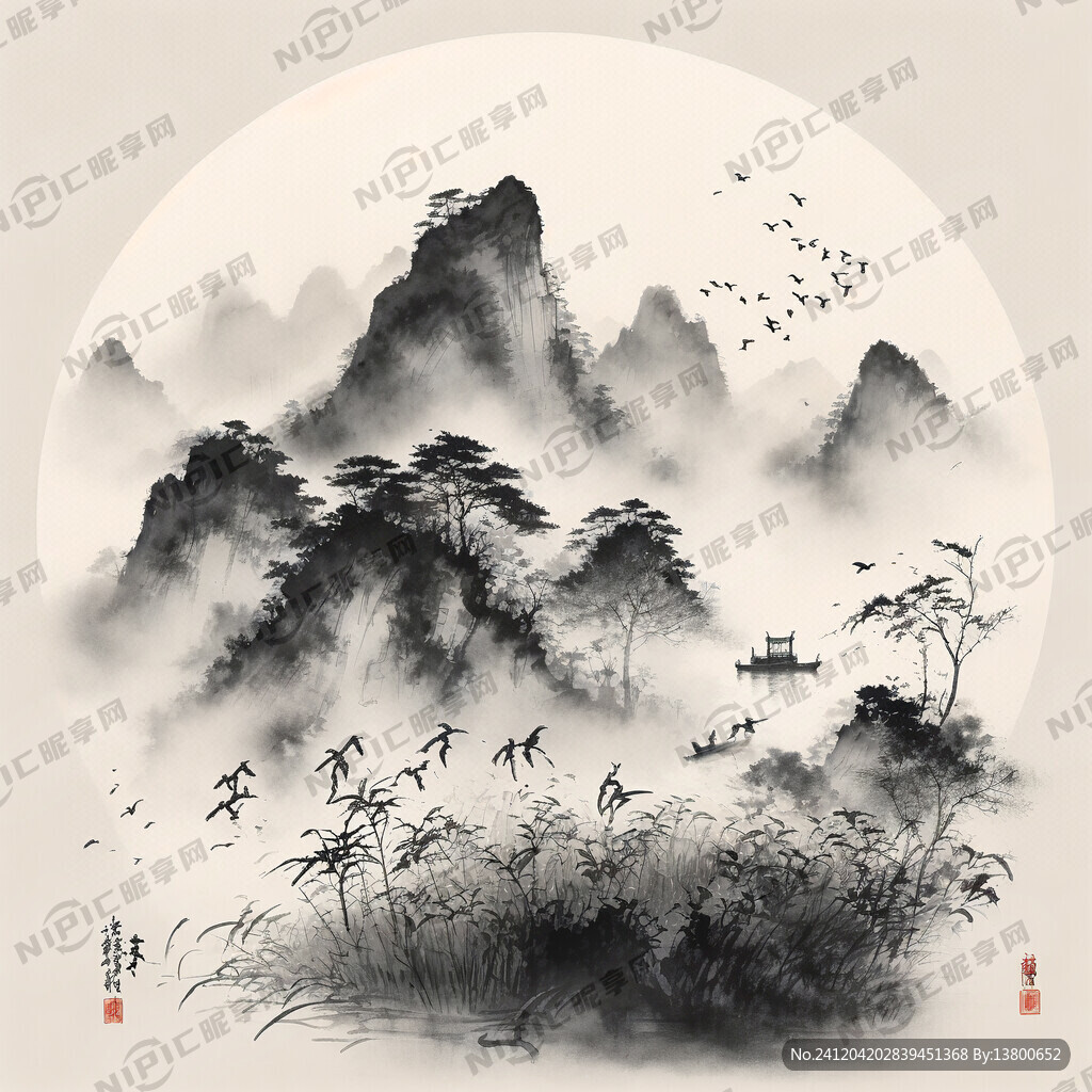 耕耘中国画