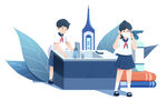 戴口罩洗手插图