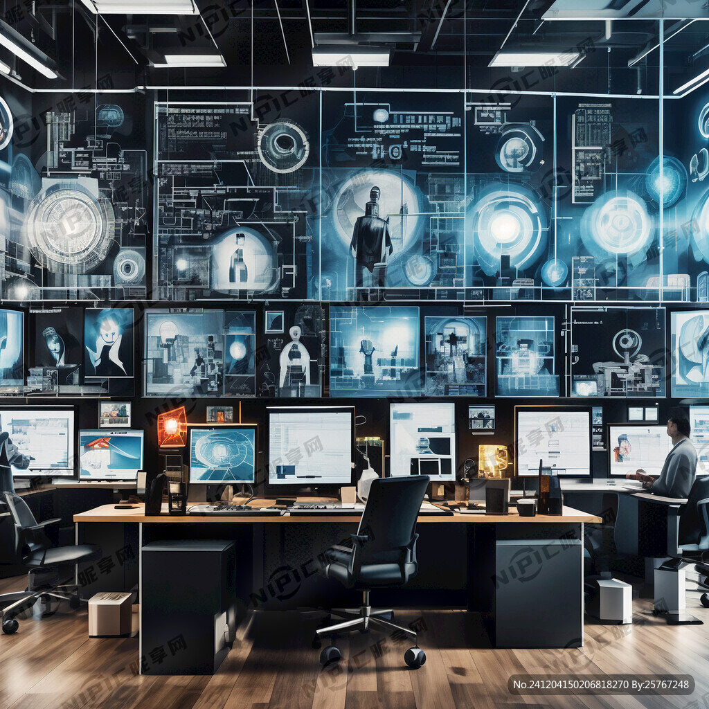 科技公司形象墙