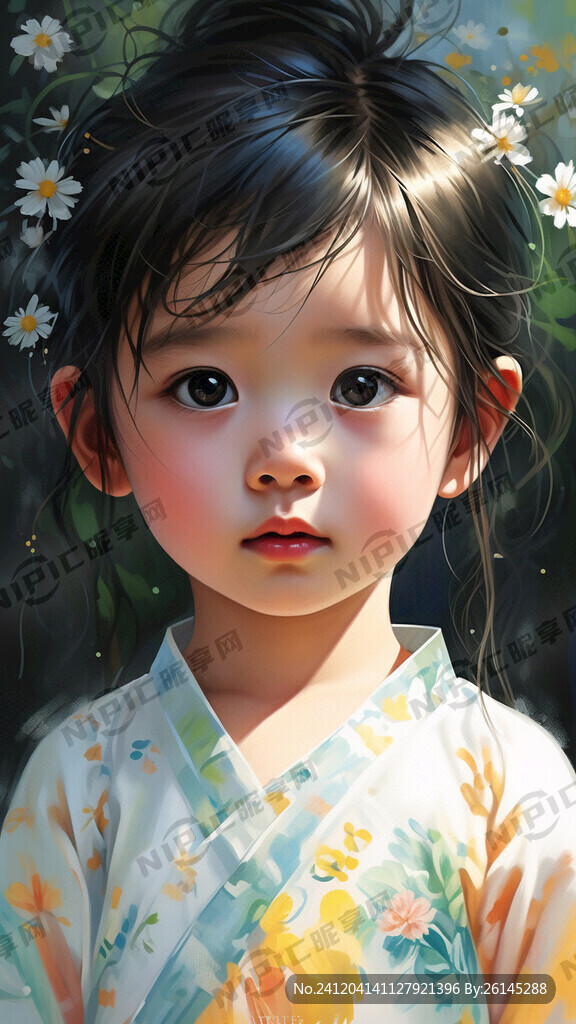 封面 小孩 眼睛 彩绘 清新