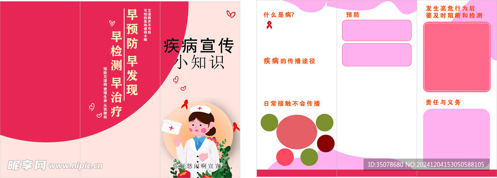 三折页