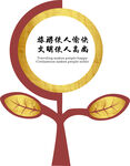 环境展板 