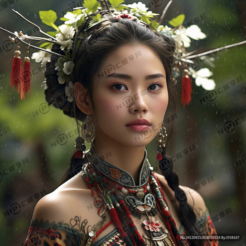 重头到脚 苗族美女