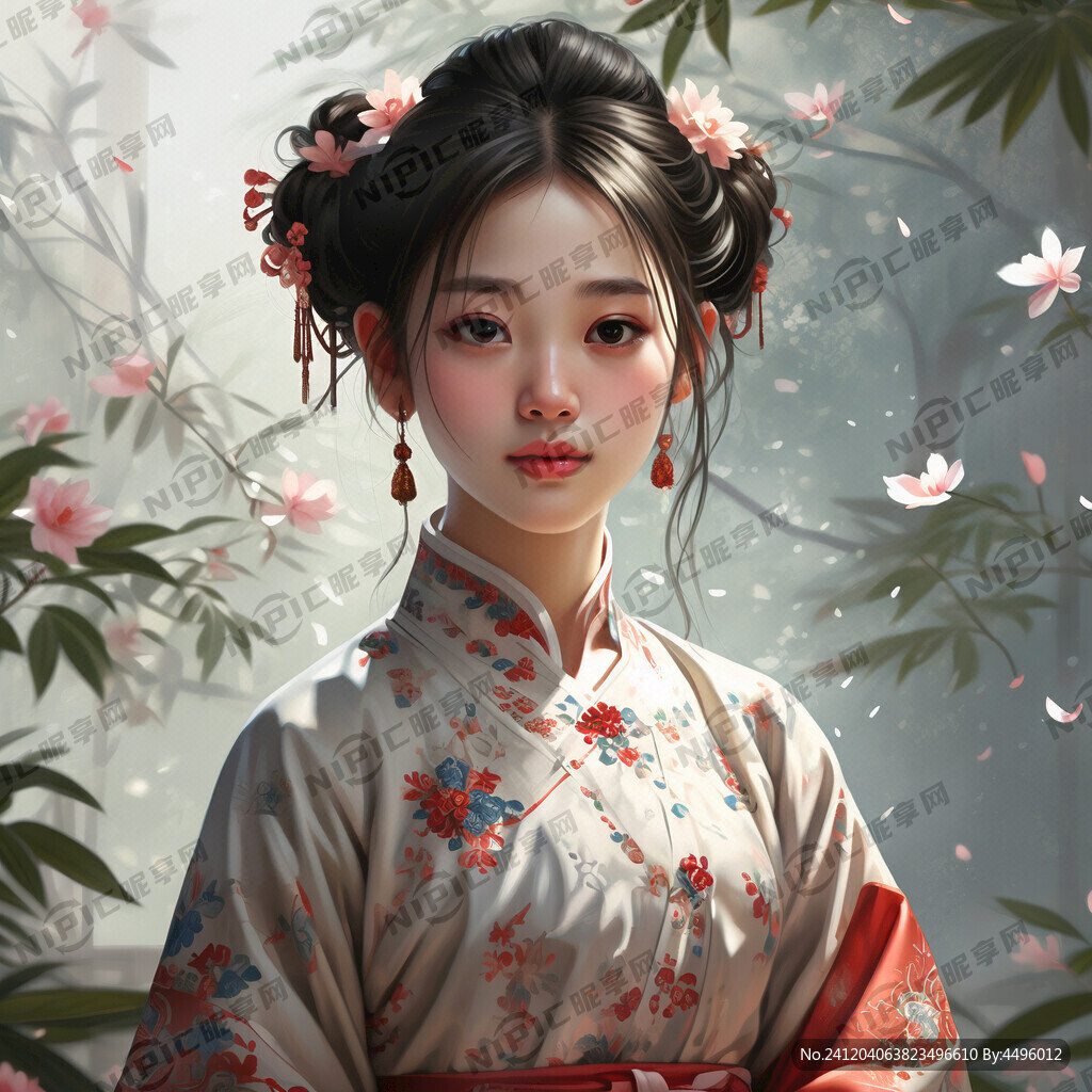 温柔少女  正面