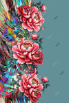 女装定位花