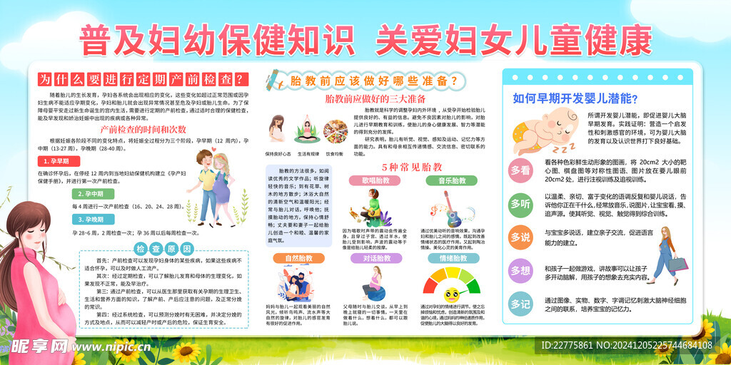 妇幼保健健康教育宣传栏