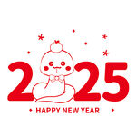2025蛇卡通图片