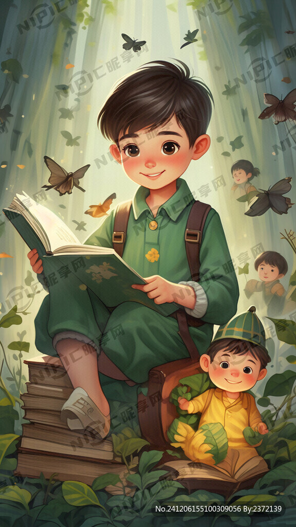 绿书签 打黄扫非 儿童 读书