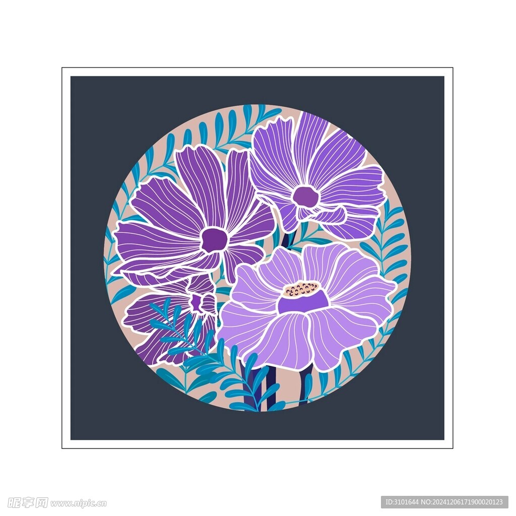 花卉装饰画