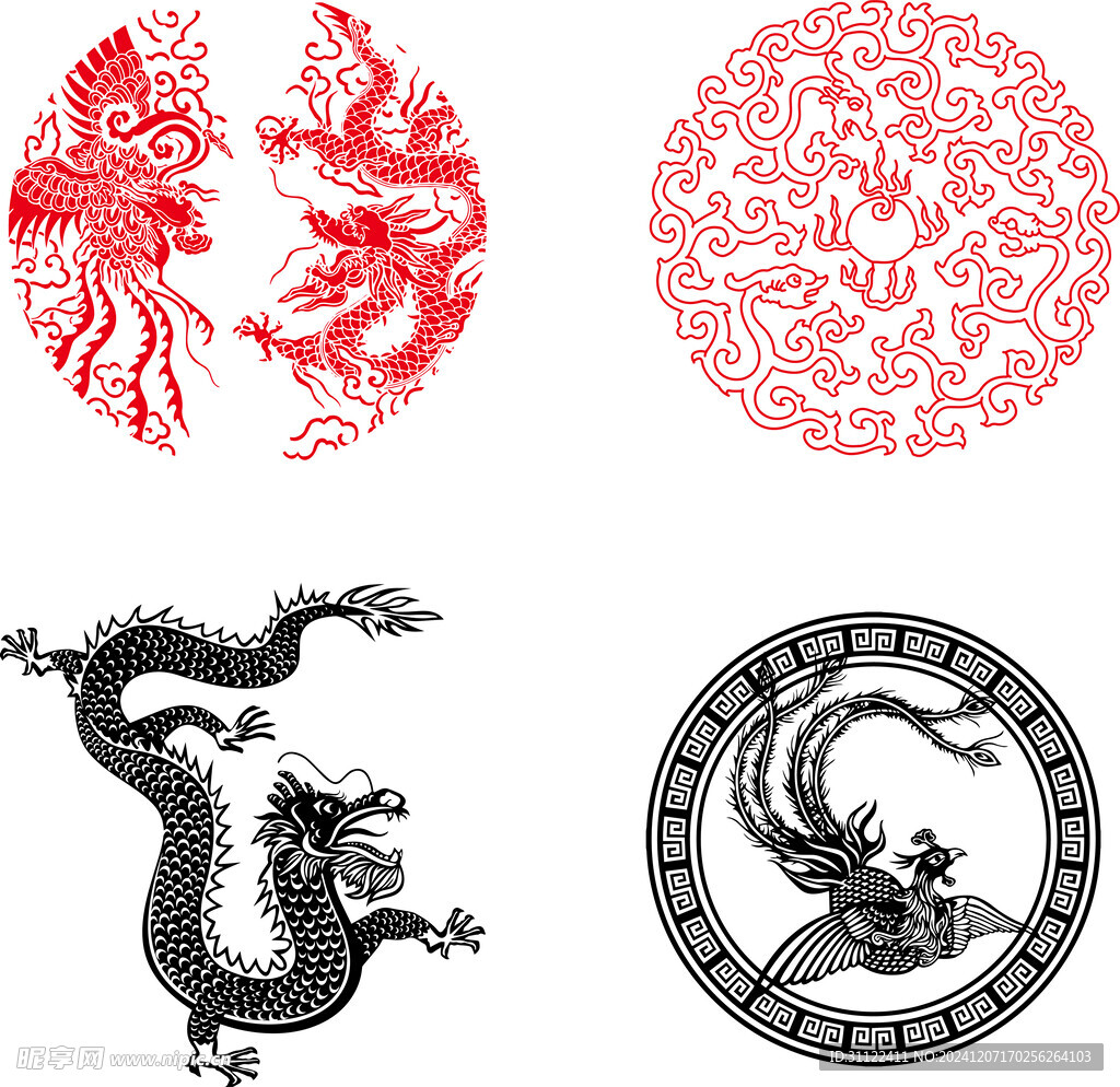 龙凤图案