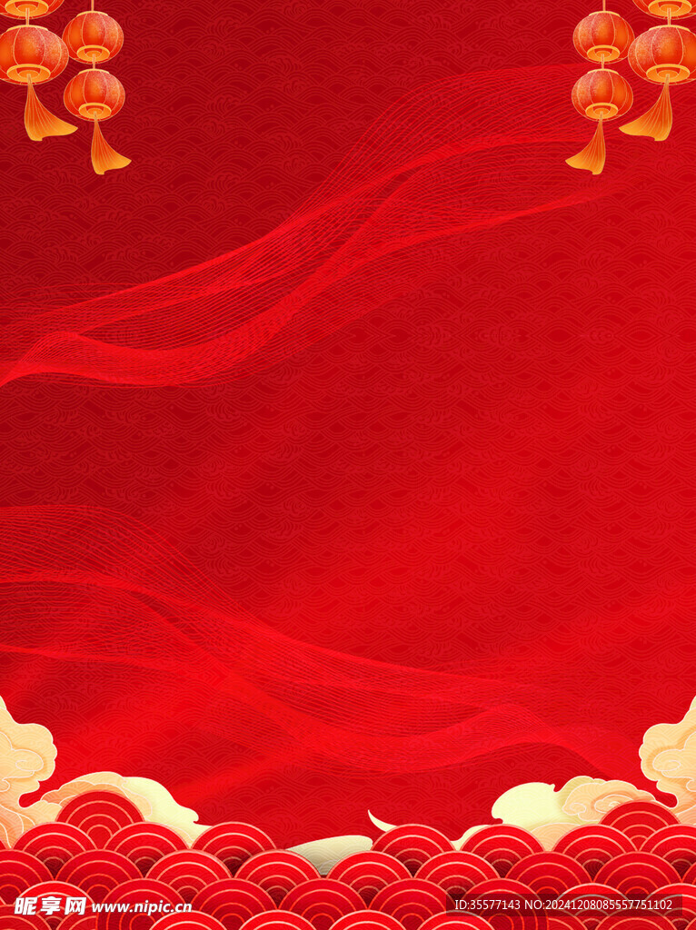 红色喜庆背景