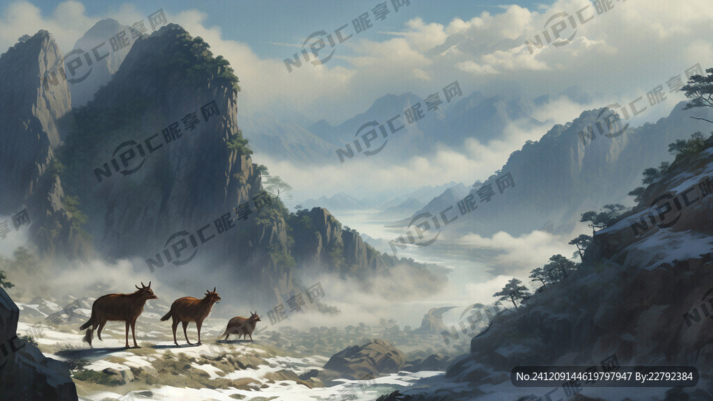 秦岭高山 动物