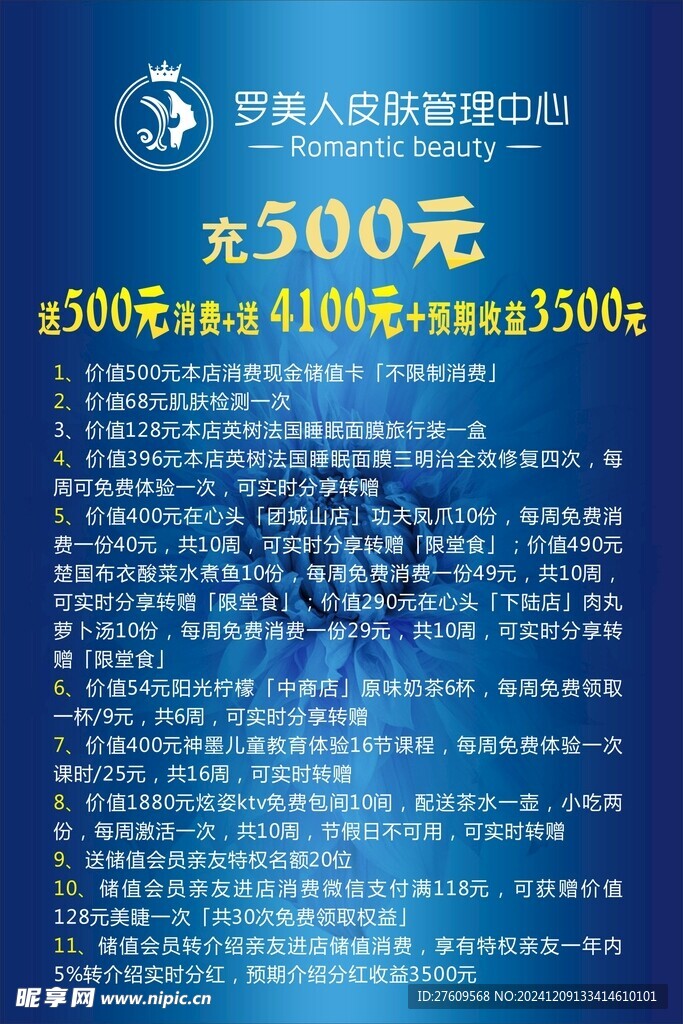 皮肤海报