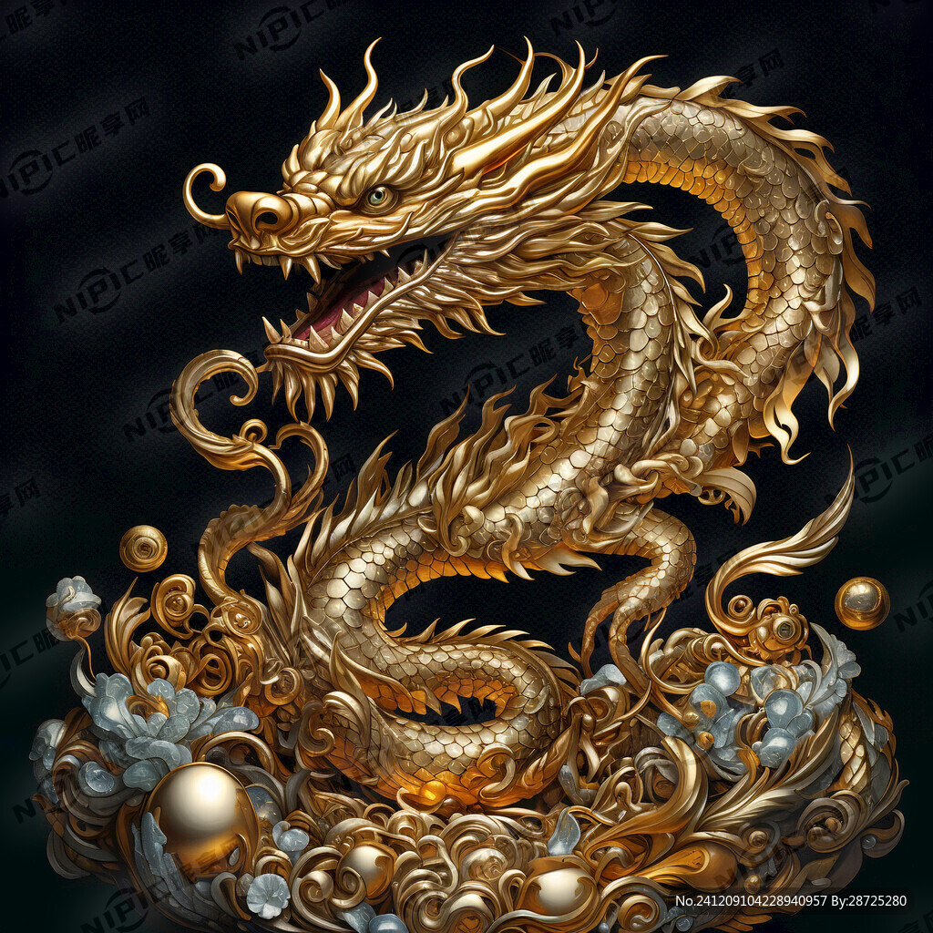 金龙、金银珠宝