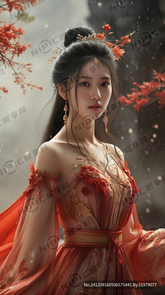 仙侠女主 站立 真实 仙殿之上
