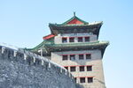 北京德胜门城楼及城墙