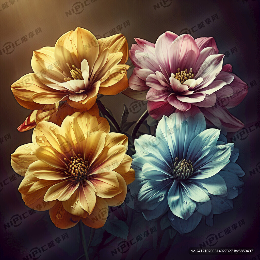 4个花瓣
