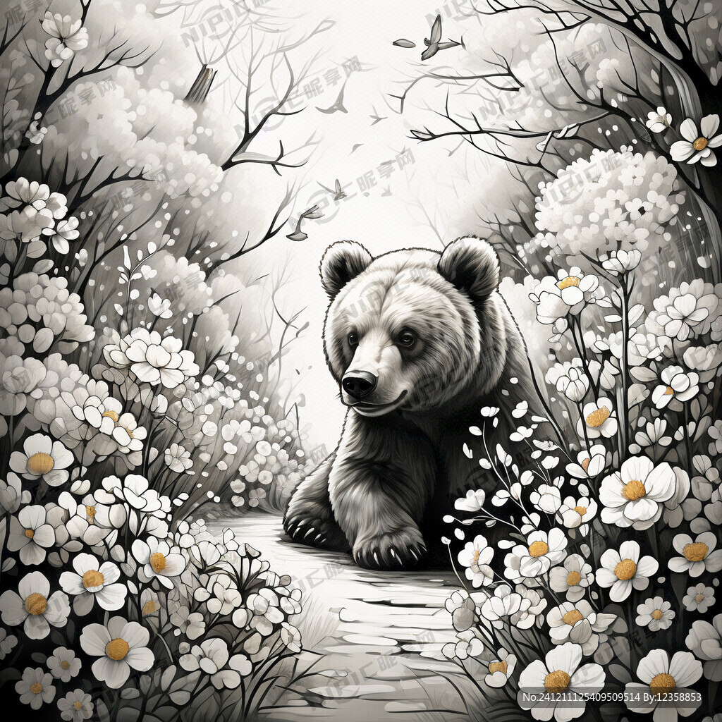 简笔画 可爱 梦幻场景 简笔