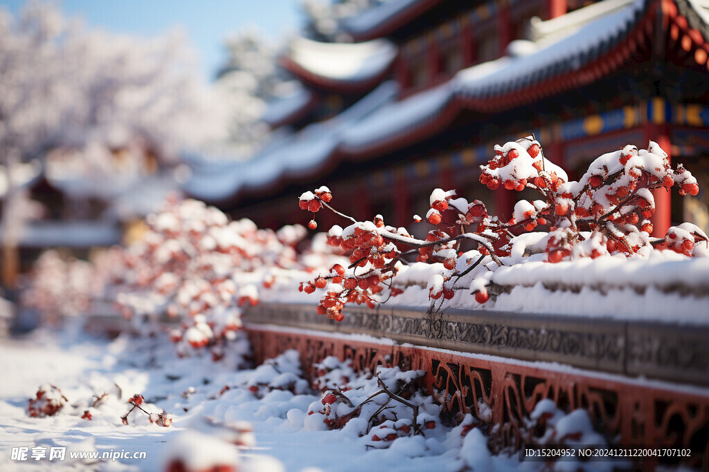 雪中楼阁