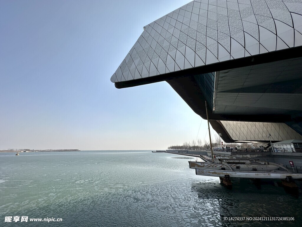 天津国家海洋馆室外风景