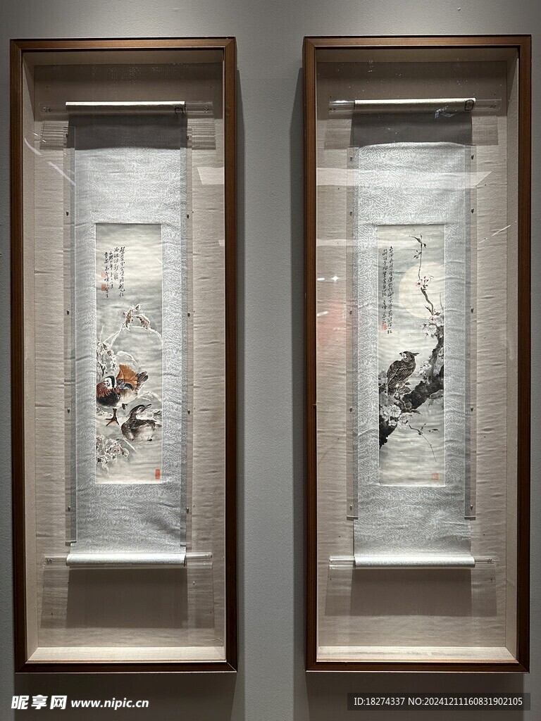 美术馆展览国画