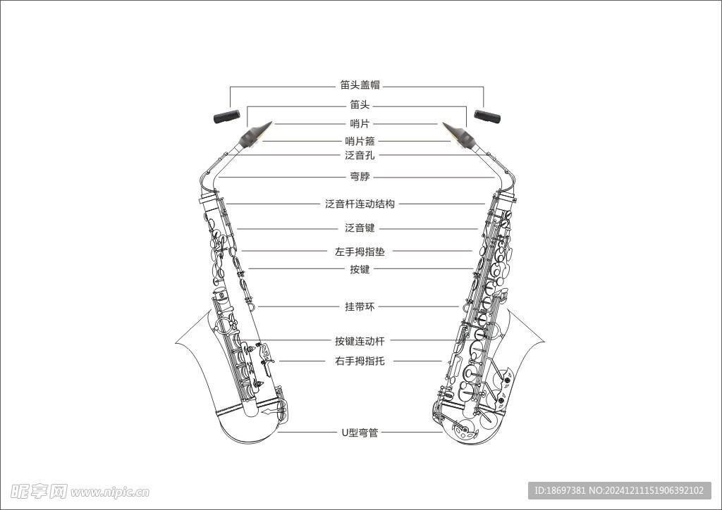 中音萨克斯管介绍