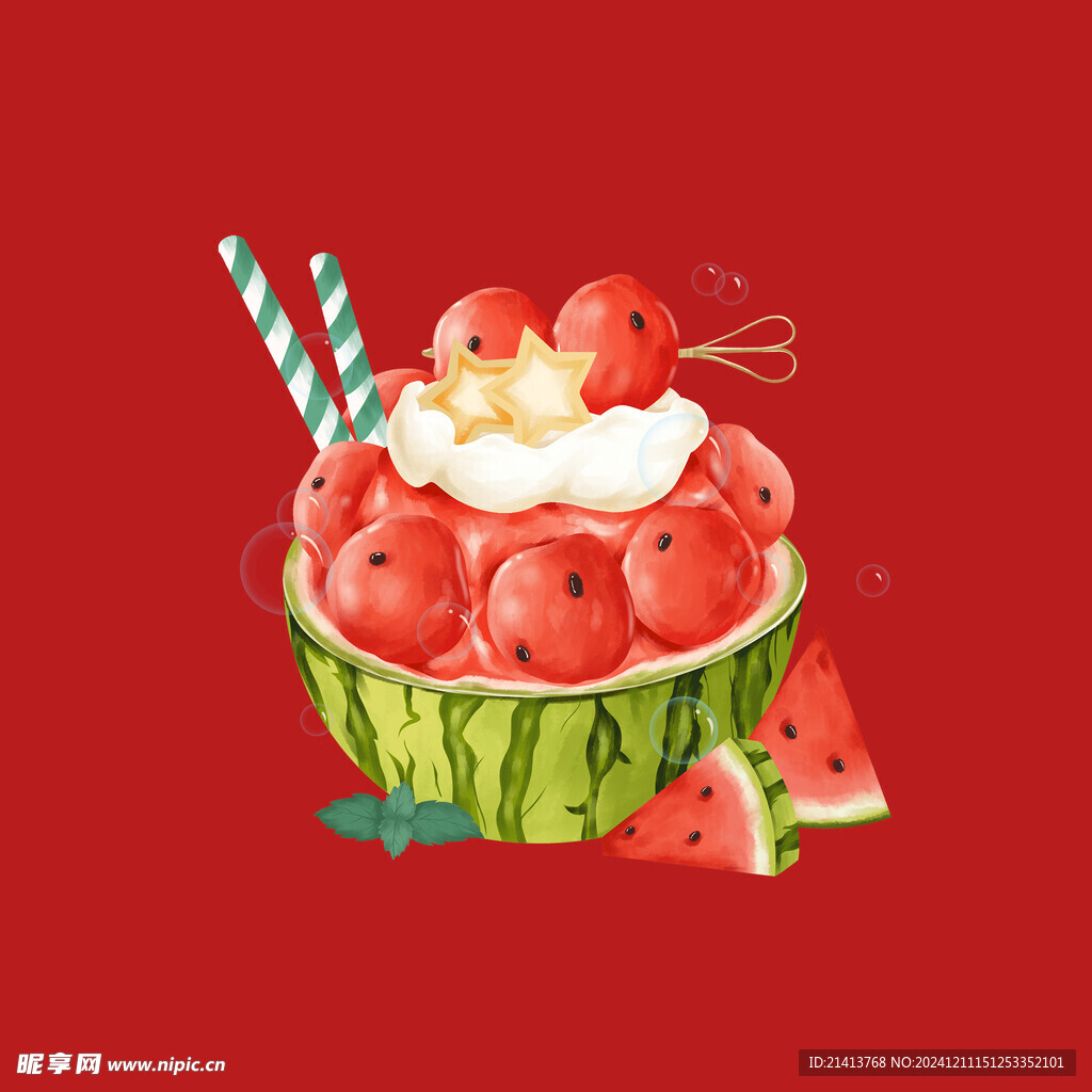 水果夏日西瓜