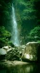 瀑布峡谷