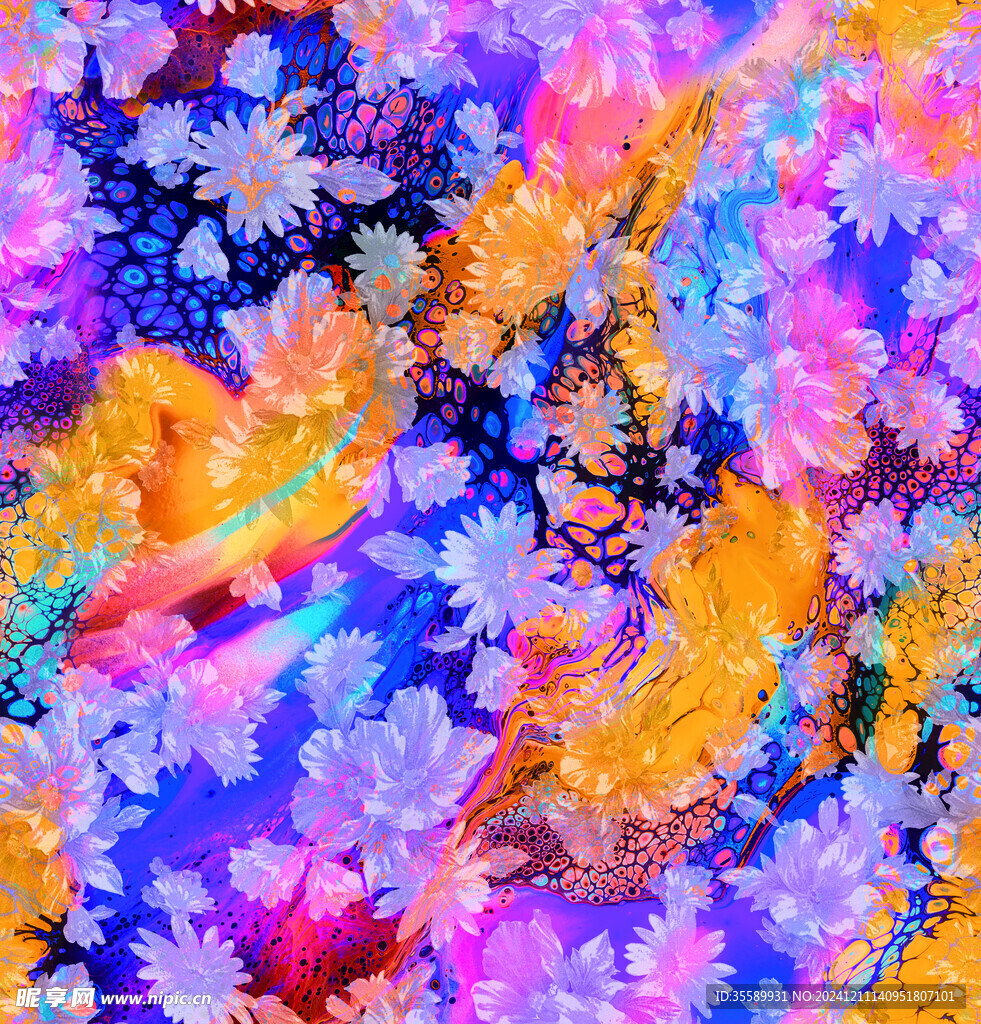 高清花型