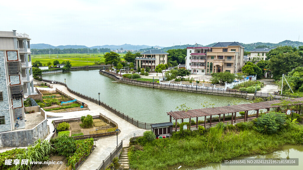 乡村公园风景美