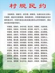 村规民约