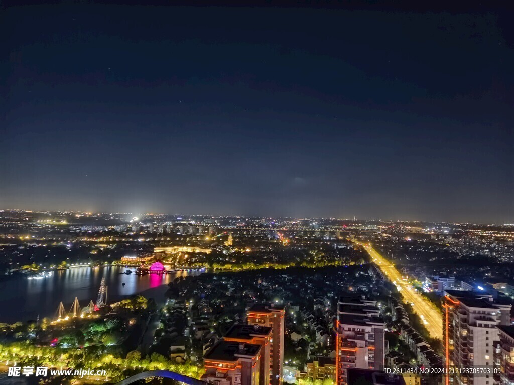 松江夜景