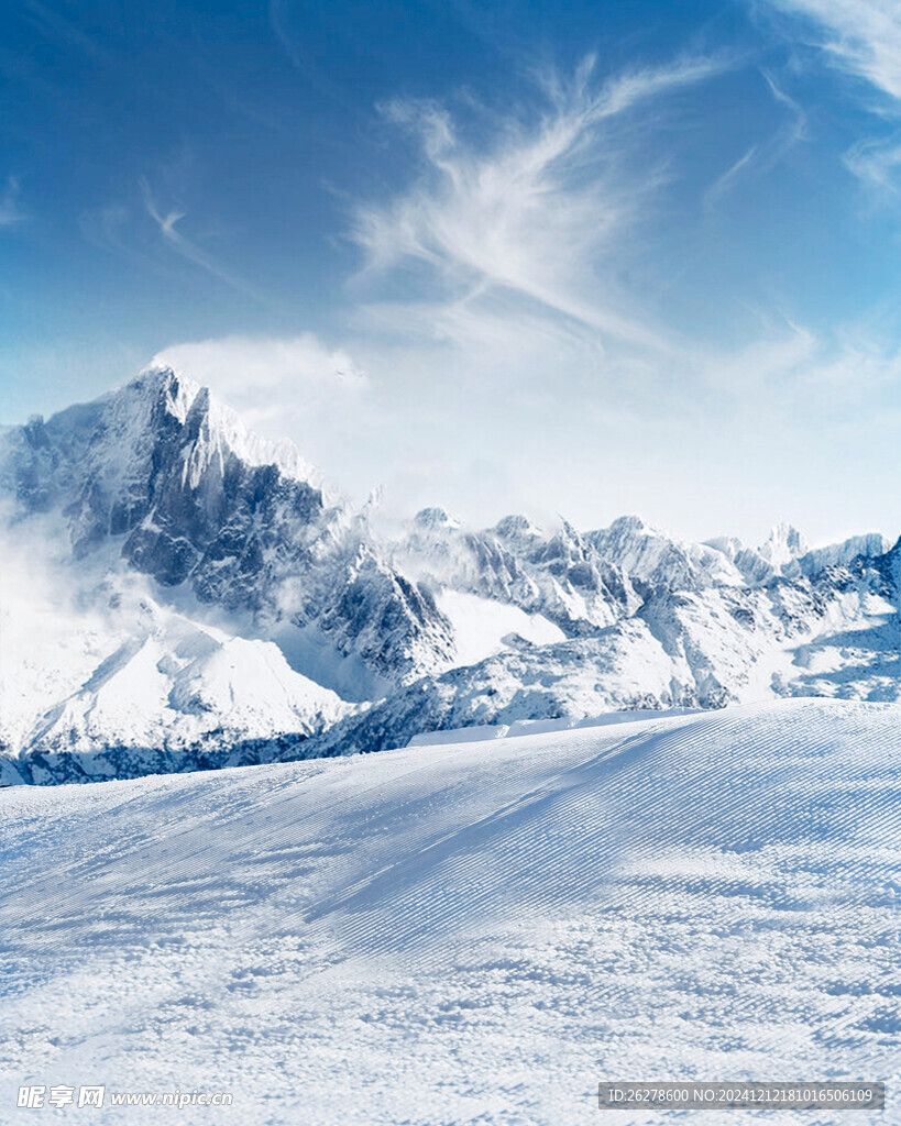 户外雪山