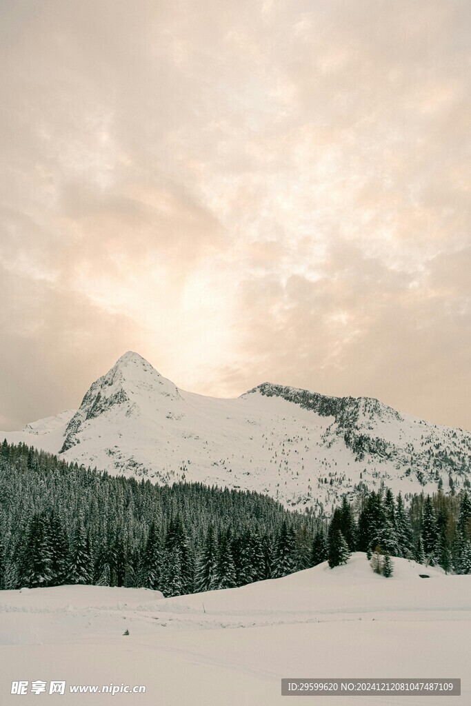 雪山  