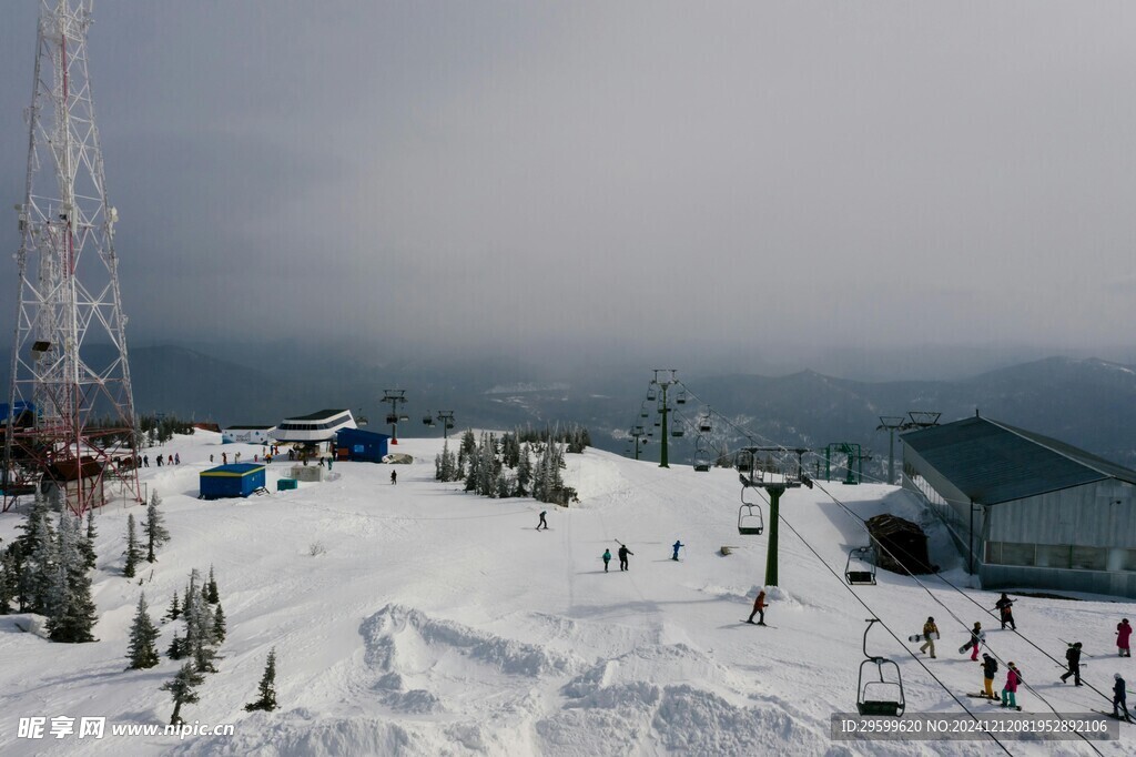 雪山 