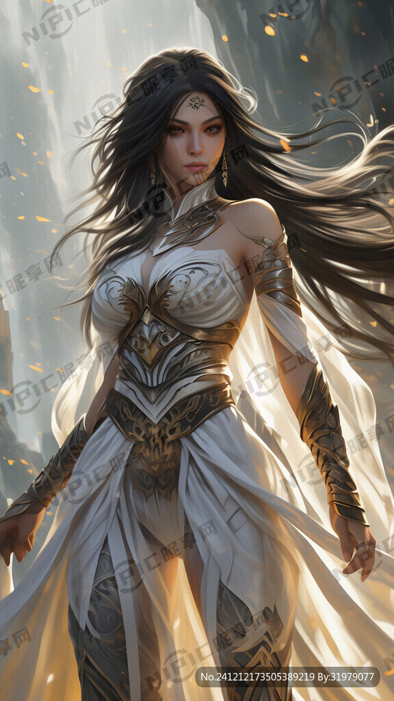 玄幻女主 全身 精致五官 绝美