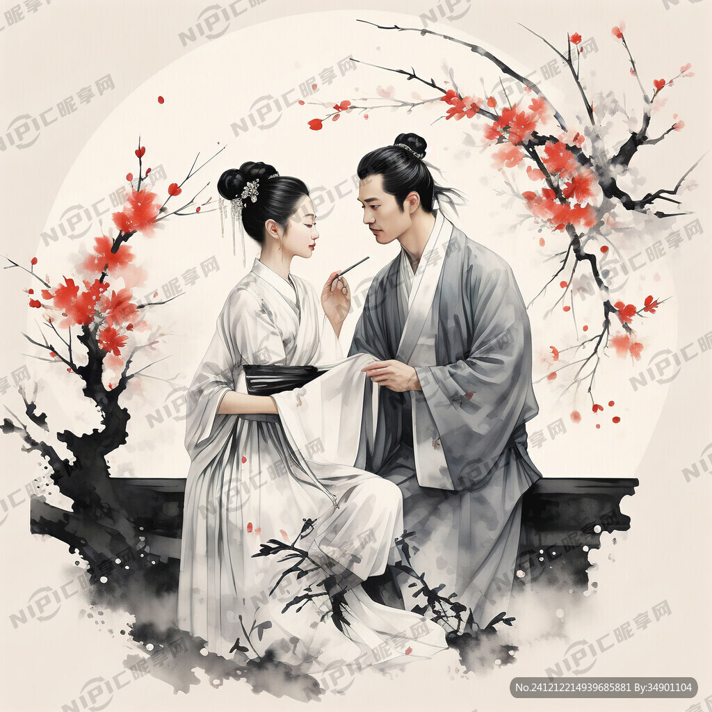 鸾凤和鸣 喜上梅梢 夫妻对拜